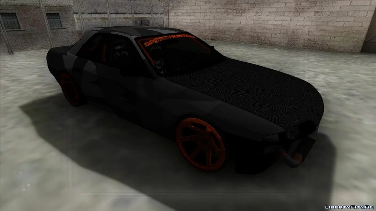 نيسان سكايلاين R32 تمويه أسود / جي تي إيه سان أندرياس