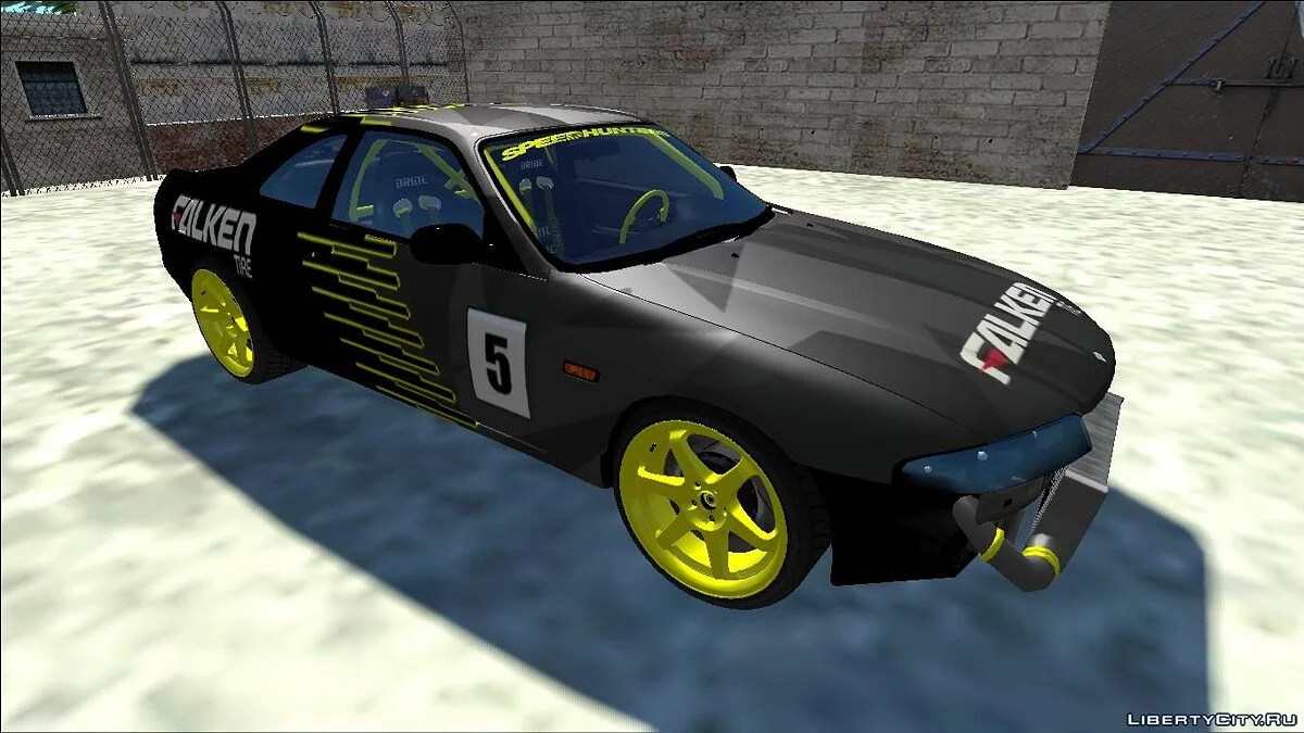 Nissan Skyline R33 Drift Falken Camo / GTA San Andreas