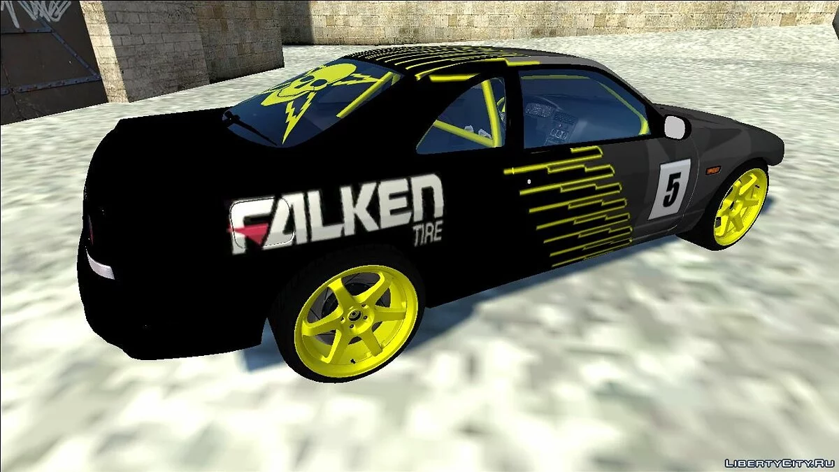 Nissan Skyline R33 Drift Falken Camo / GTA San Andreas