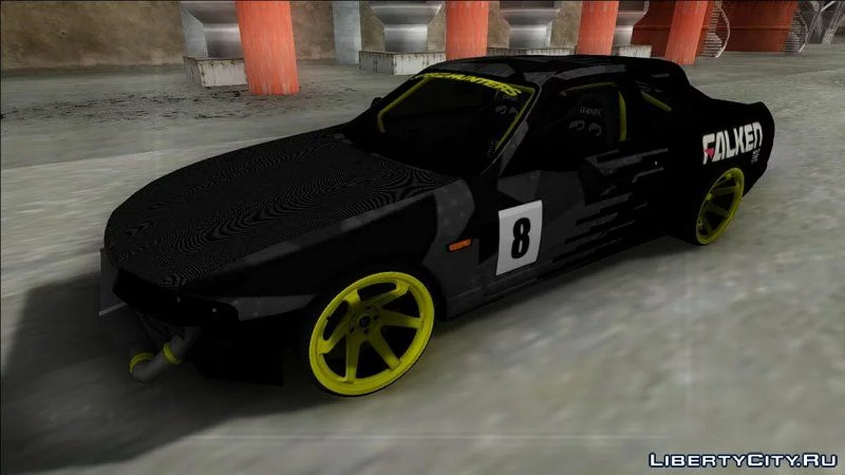 Nissan Skyline R33 Drift Falken Camo / GTA San Andreas