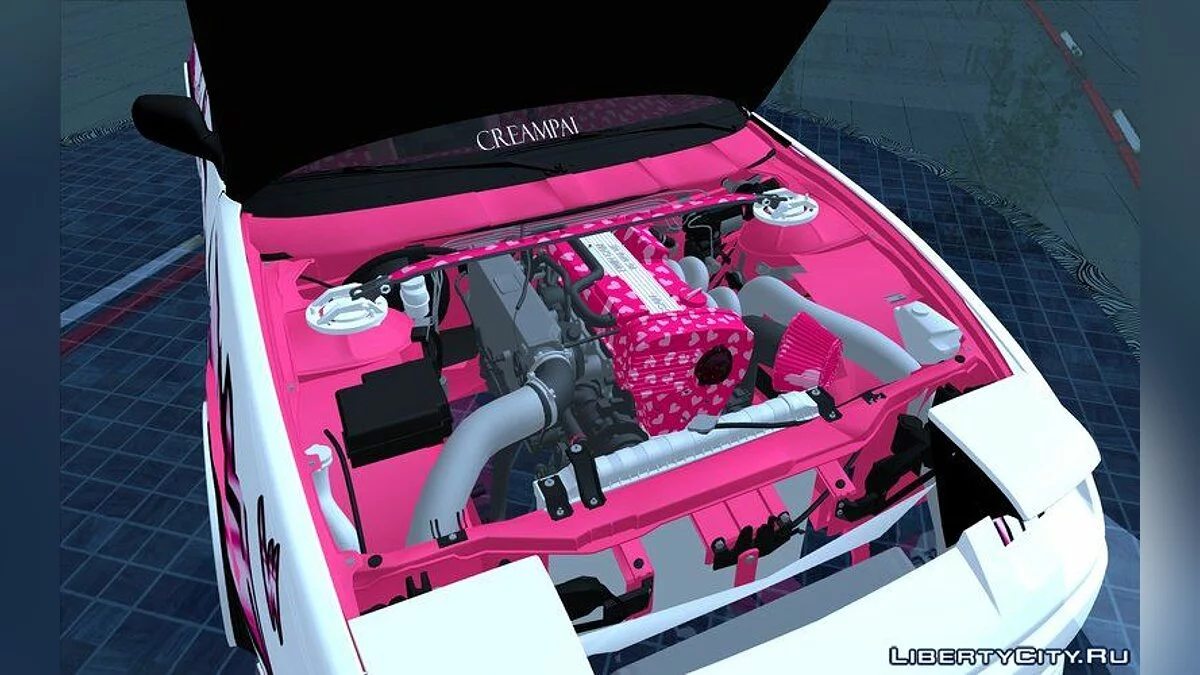 نيسان 240sx RPS13 كريمي / جي تي إيه سان أندرياس