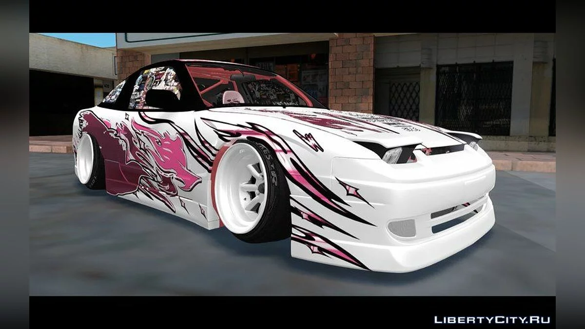 نيسان 240sx RPS13 كريمي / جي تي إيه سان أندرياس