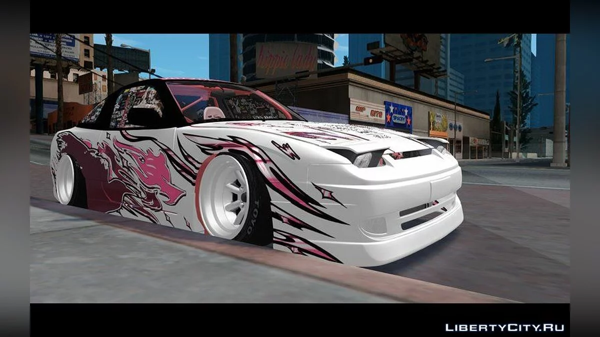 نيسان 240sx RPS13 كريمي / جي تي إيه سان أندرياس