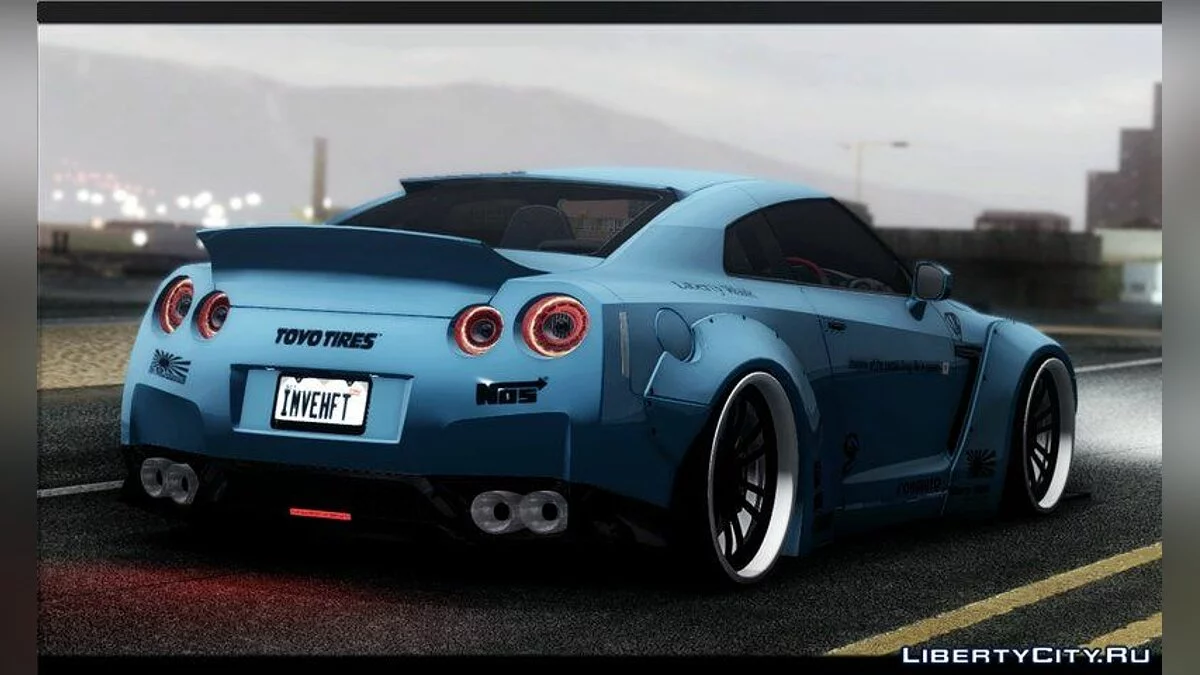 Nissan GTR-R35 Liberty Walk LB Performance / GTA San Andreas