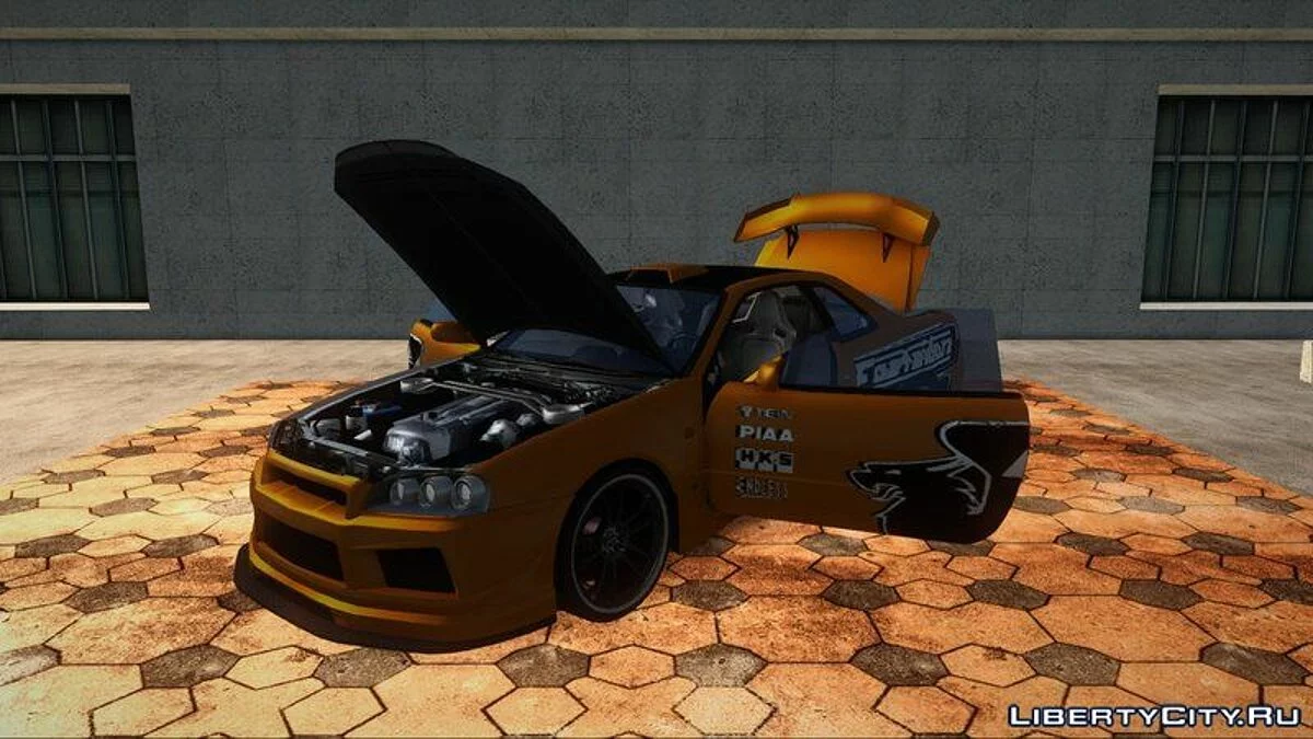 Nissan Skyline R34 / GTA San Andreas