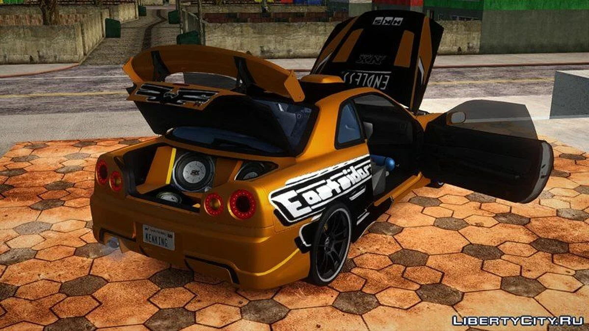 Nissan Skyline R34 / GTA San Andreas