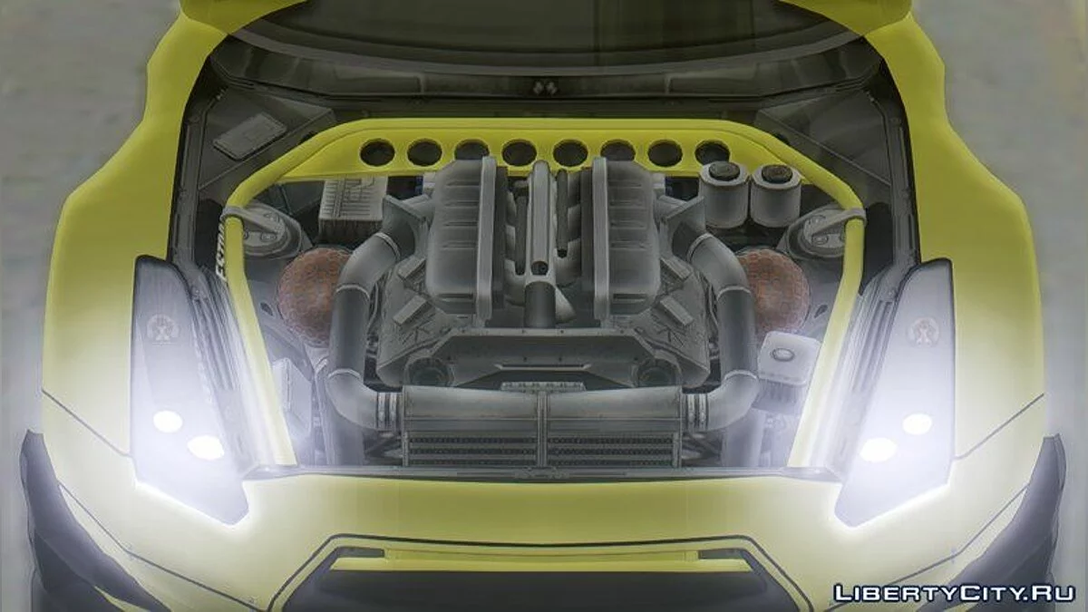 2011 نيسان GT-R R35 درفت صاروخي / جي تي إيه سان أندرياس