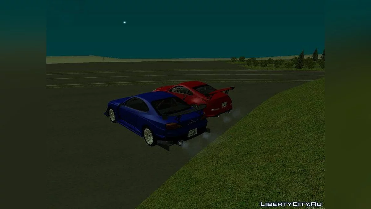 Initial D Fifth Stage Okuyama Hiroya Nissan Silvia S15 GP Sports / GTA San Andreas