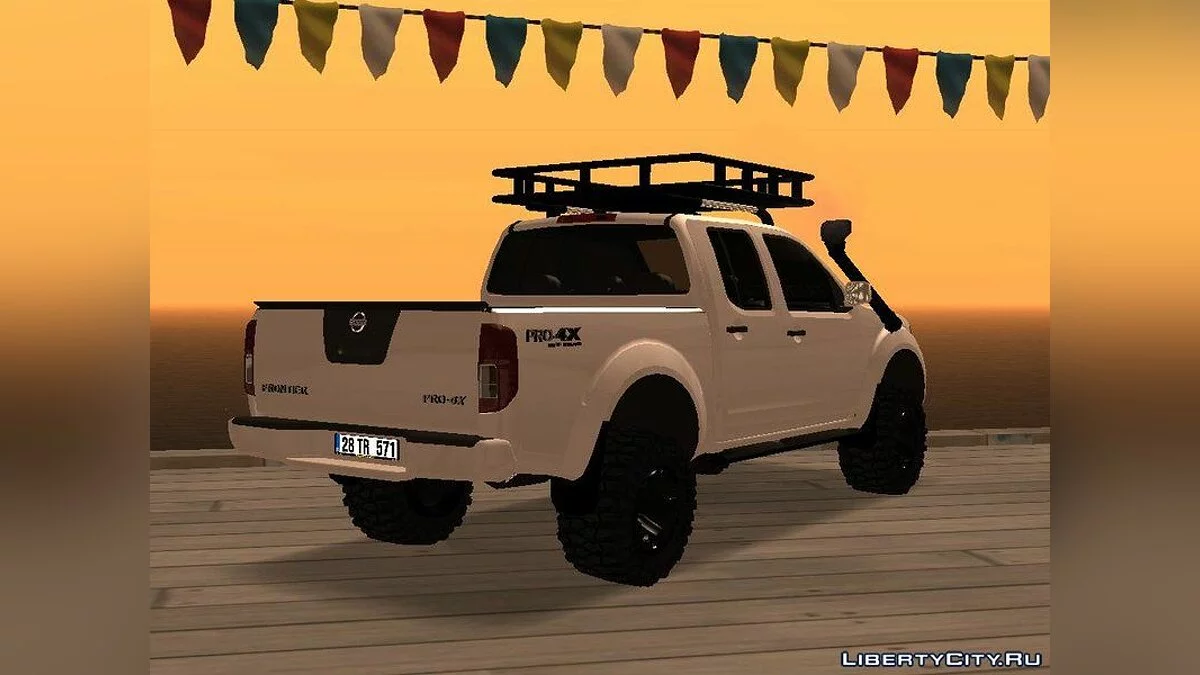 Nissan Navara 4x4 Vehículo Todo Terreno / GTA San Andreas