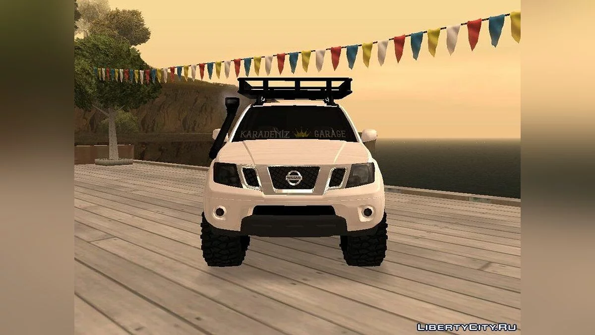 Nissan Navara 4x4 Vehículo Todo Terreno / GTA San Andreas