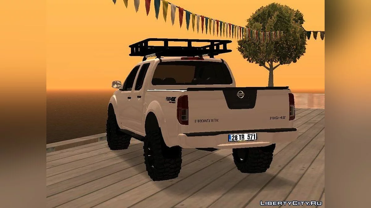 Nissan Navara 4x4 Vehículo Todo Terreno / GTA San Andreas
