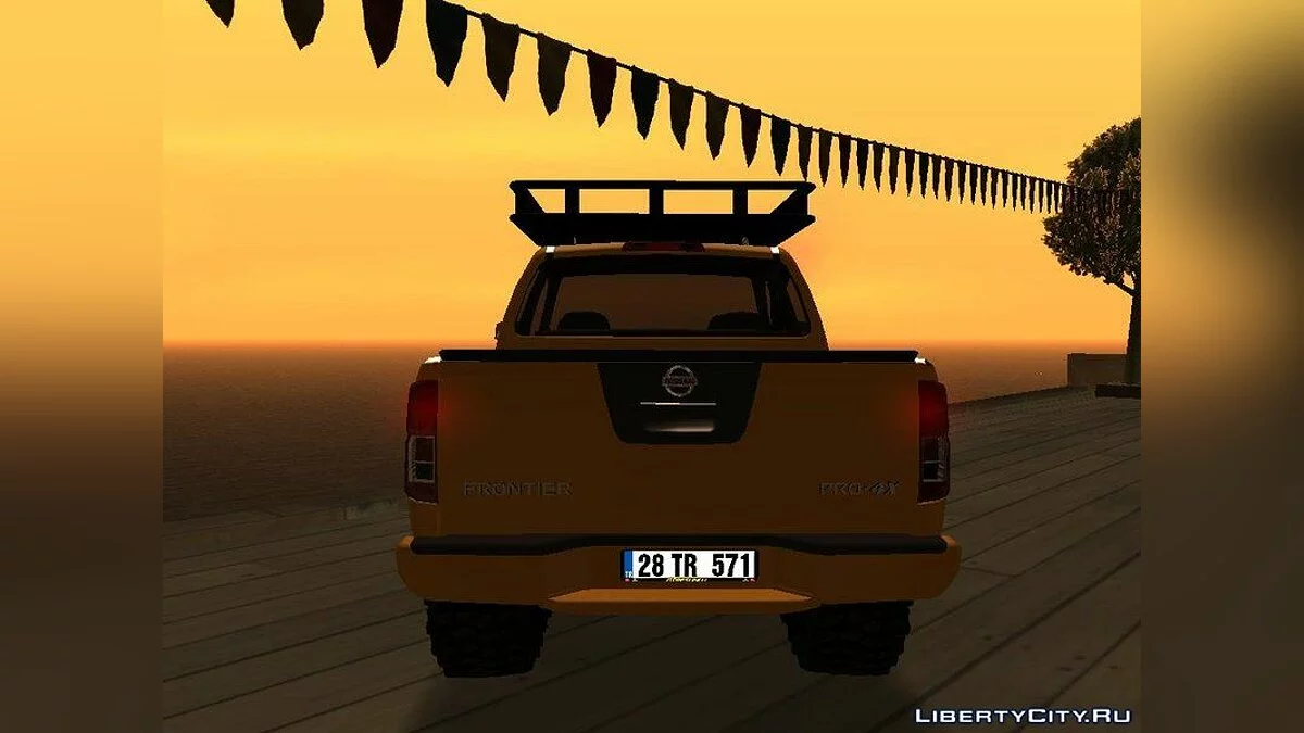 Nissan Navara 4x4 Vehículo Todo Terreno / GTA San Andreas
