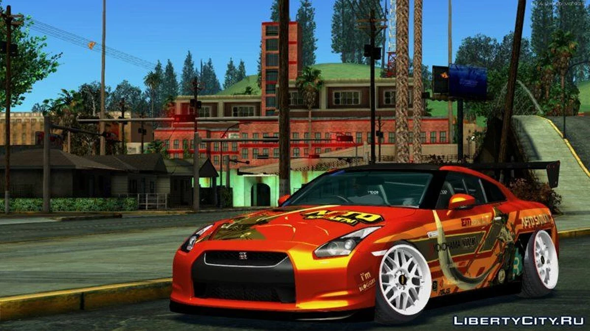 Nissan GT R Spec V Stance / GTA San Andreas