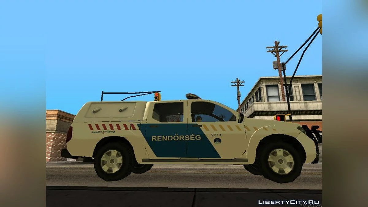 Nissan Frontier - Поліцейський автомобіль / GTA San Andreas