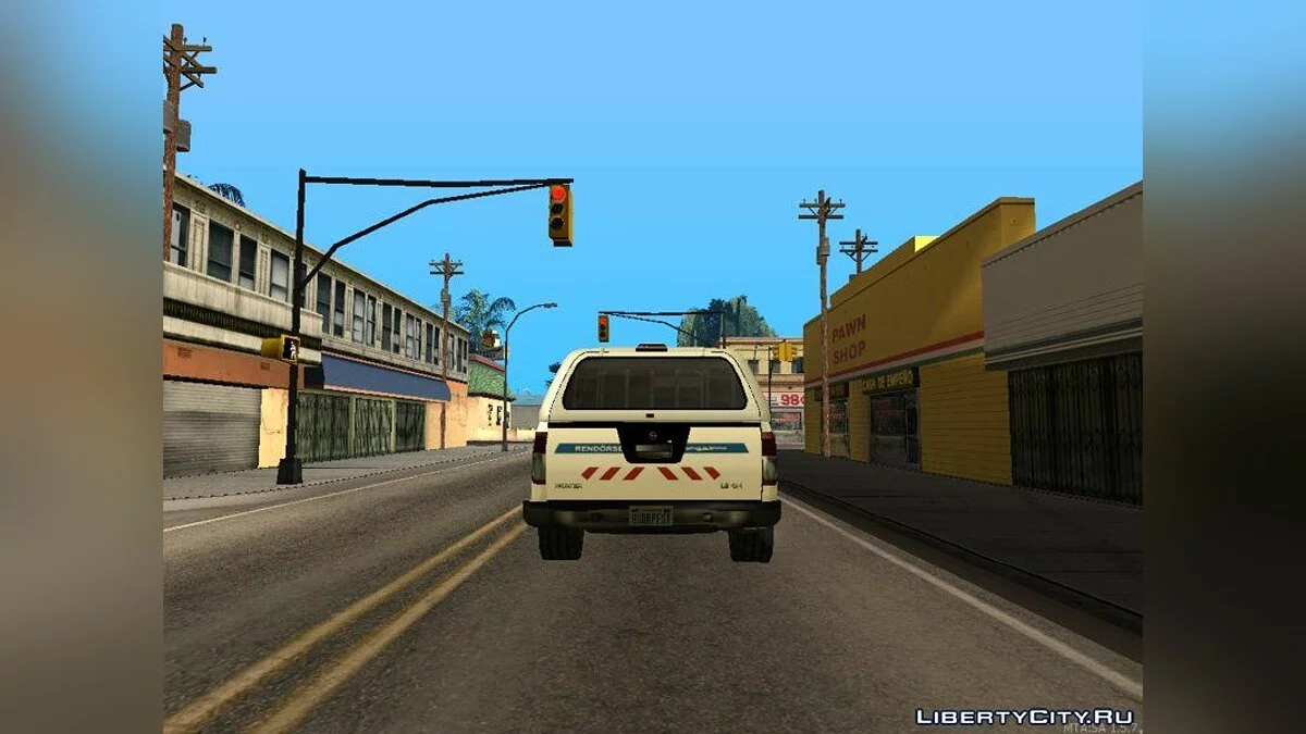 Nissan Frontier - Поліцейський автомобіль / GTA San Andreas