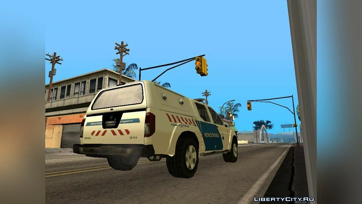 Nissan Frontier - Поліцейський автомобіль / GTA San Andreas