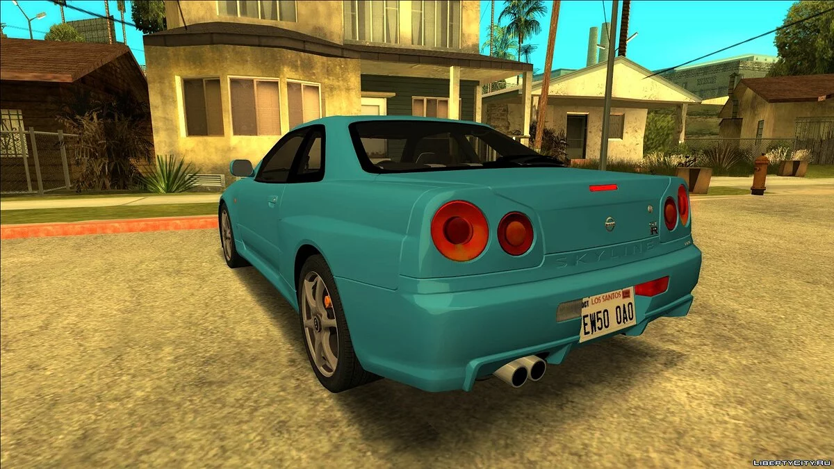 1999 Nissan Skyline R-34 GT-R V-spec (IVF) / GTA San Andreas