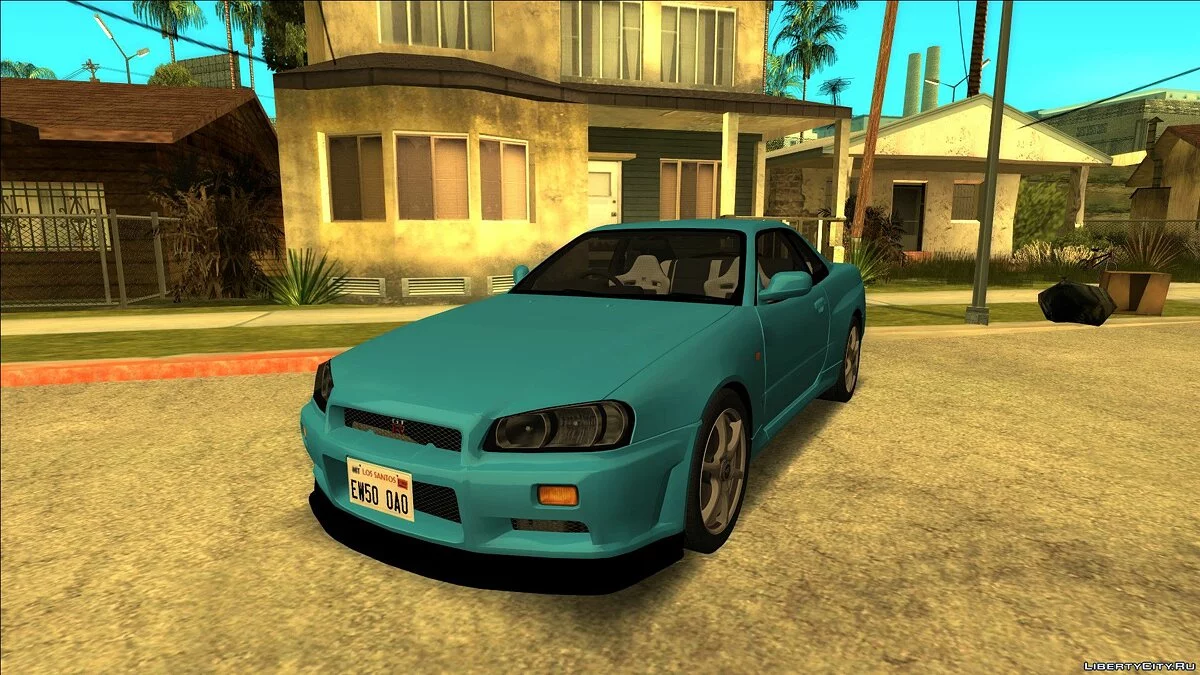 1999 Nissan Skyline R-34 GT-R V-spec (IVF) / GTA San Andreas