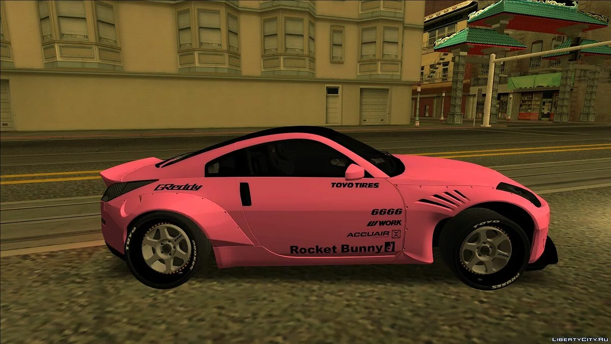 Nissan 350Z Rocket Bunny / GTA San Andreas