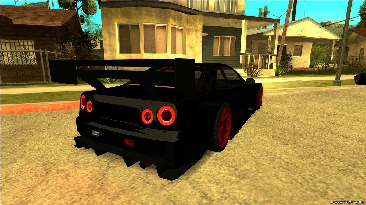 NISSAN SKYLINE GT-R Personalizado Youjo Senki / GTA San Andreas
