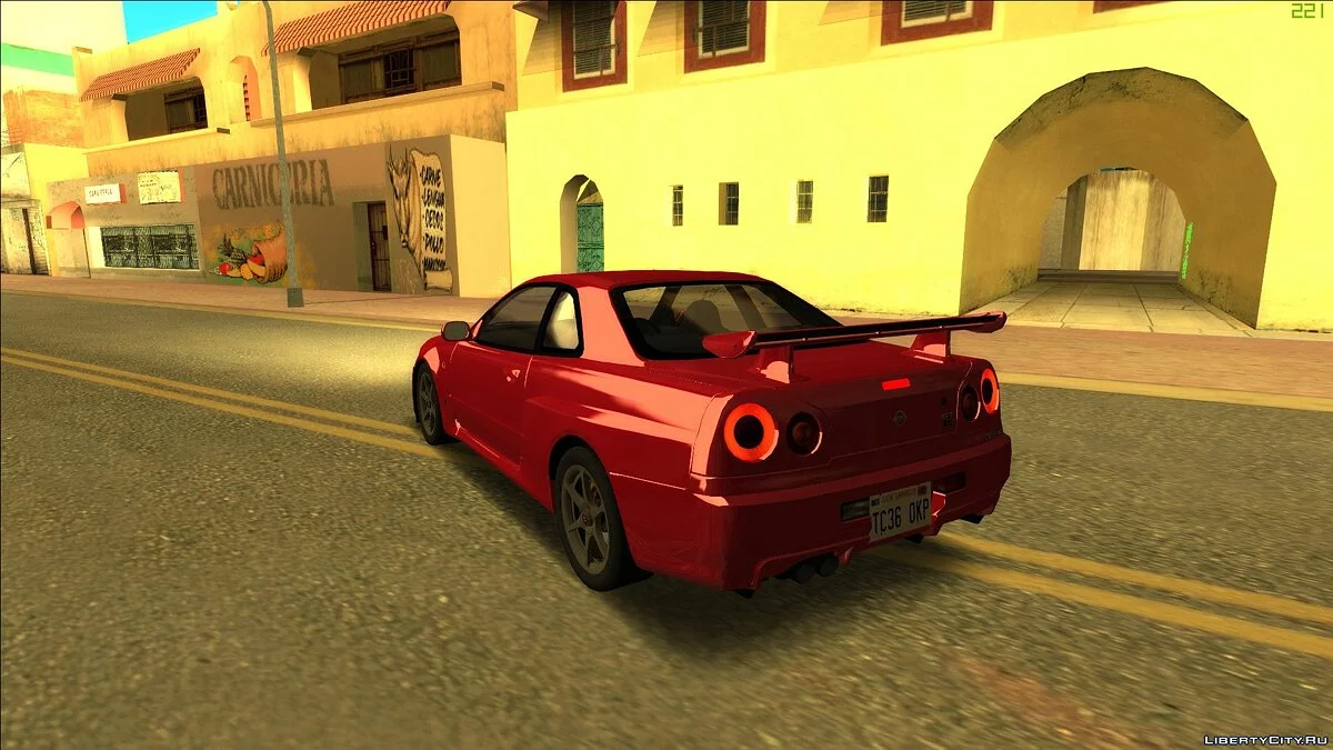 Nissan Skyline R34 GT-R V.Spec / GTA San Andreas