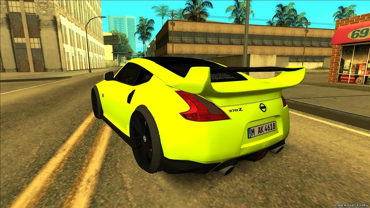Nissan 370z + sons próprios / GTA San Andreas