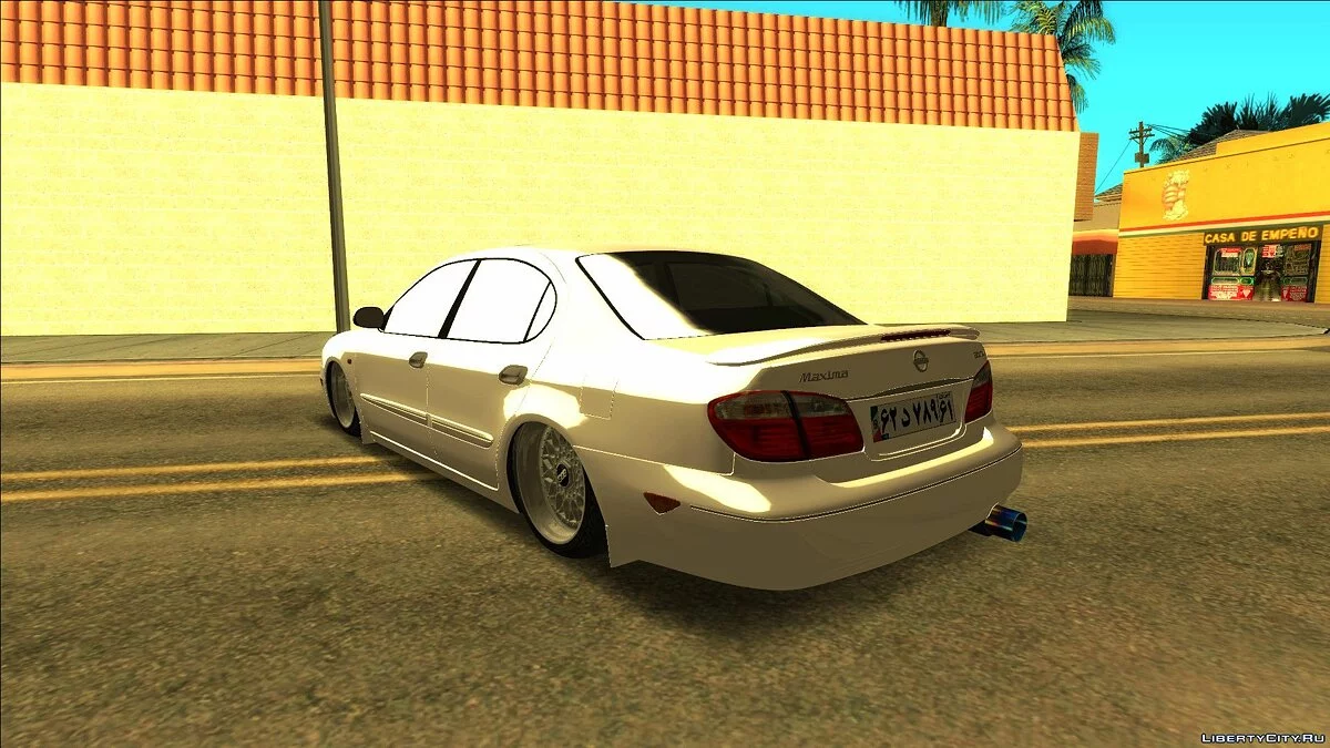 Tuning et bas de la Nissan Maxima / GTA San Andreas
