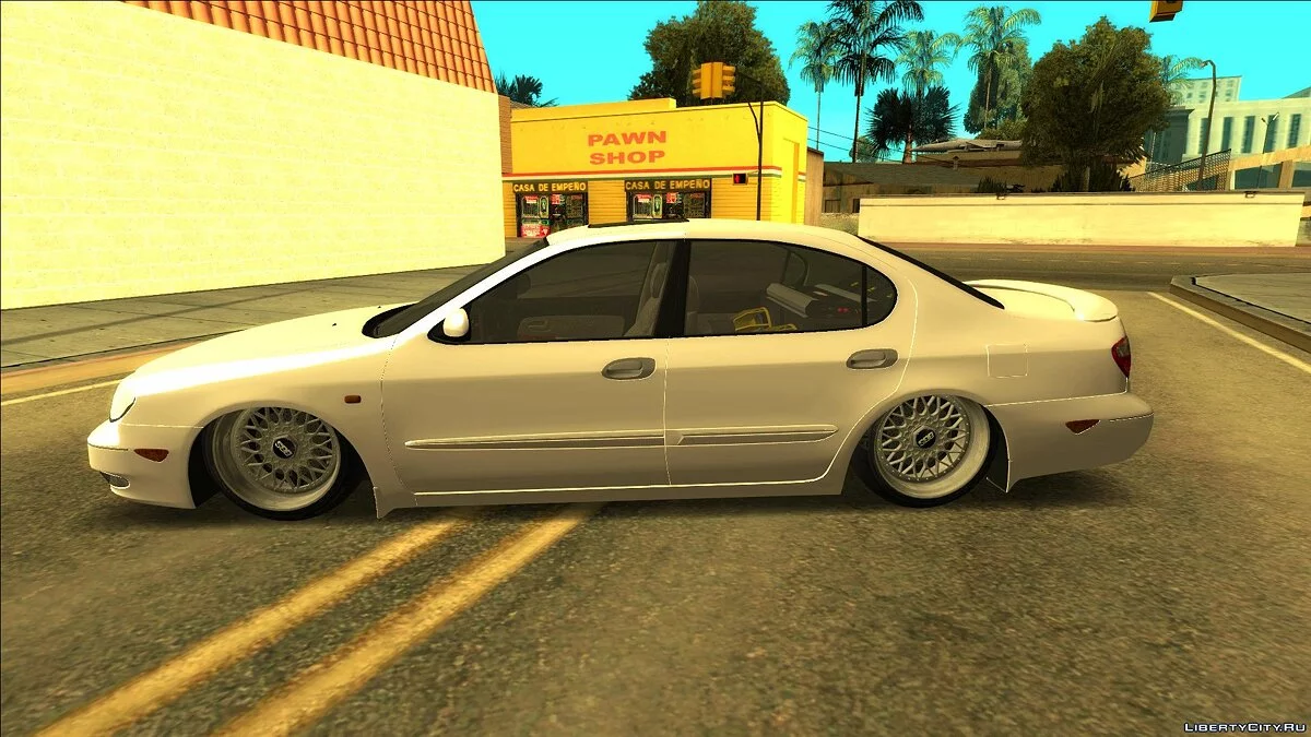 Tuning et bas de la Nissan Maxima / GTA San Andreas