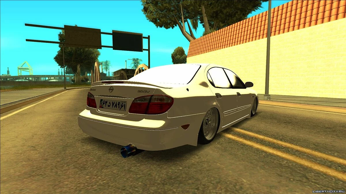 Tuning et bas de la Nissan Maxima / GTA San Andreas