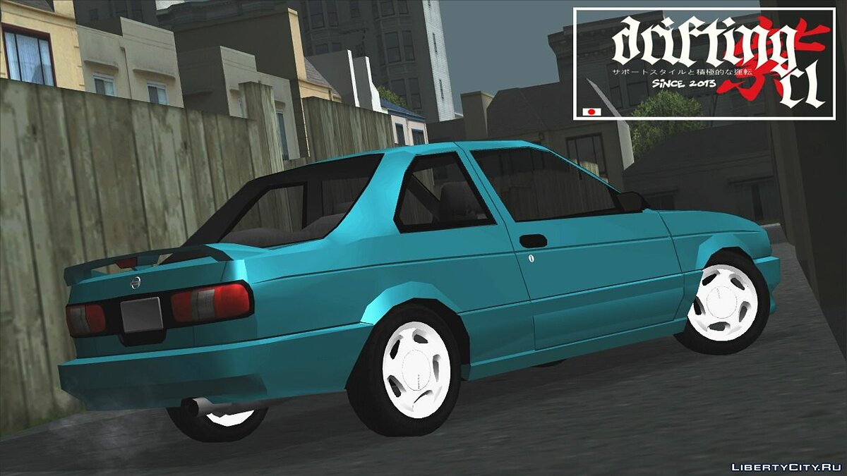 Download Nissan Sentra B13 Se-R Stock Version For GTA San Andreas