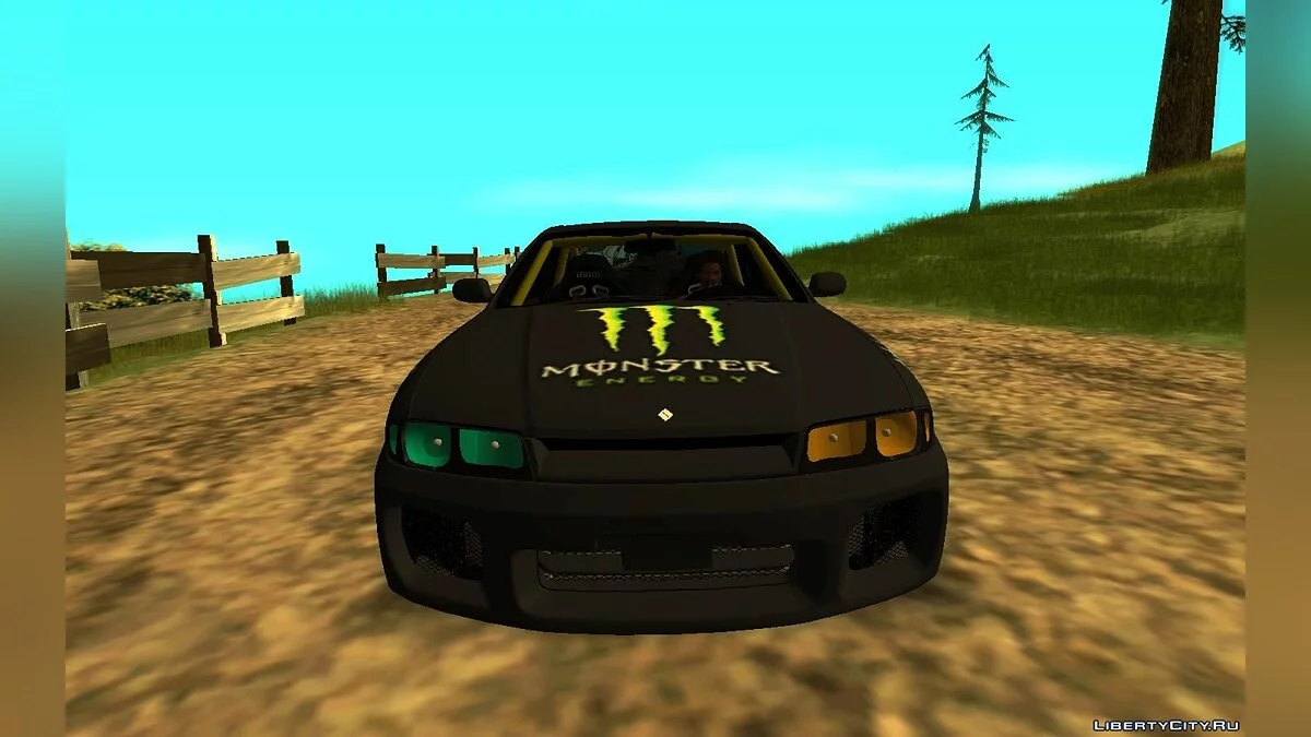日产 Skyline R33 漂移怪物能量法尔肯 / GTA San Andreas