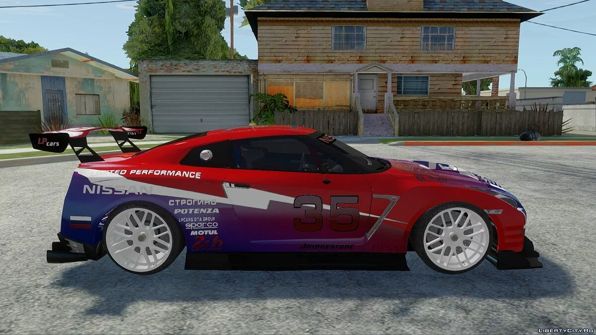 Nissan GT-R (R35) / GTA San Andreas