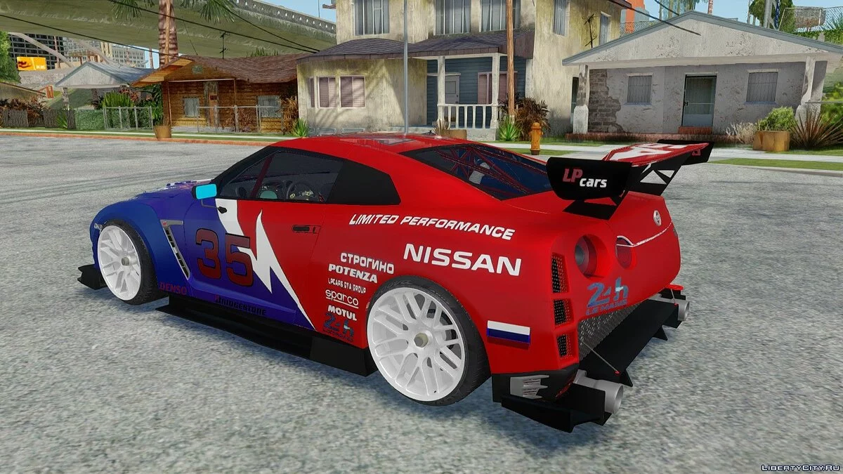 Nissan GT-R (R35) / GTA San Andreas