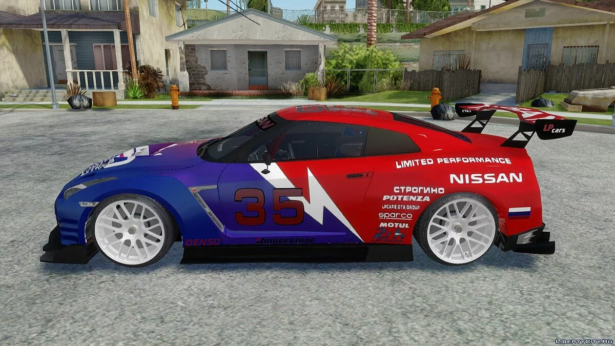 Nissan GT-R (R35) / GTA San Andreas