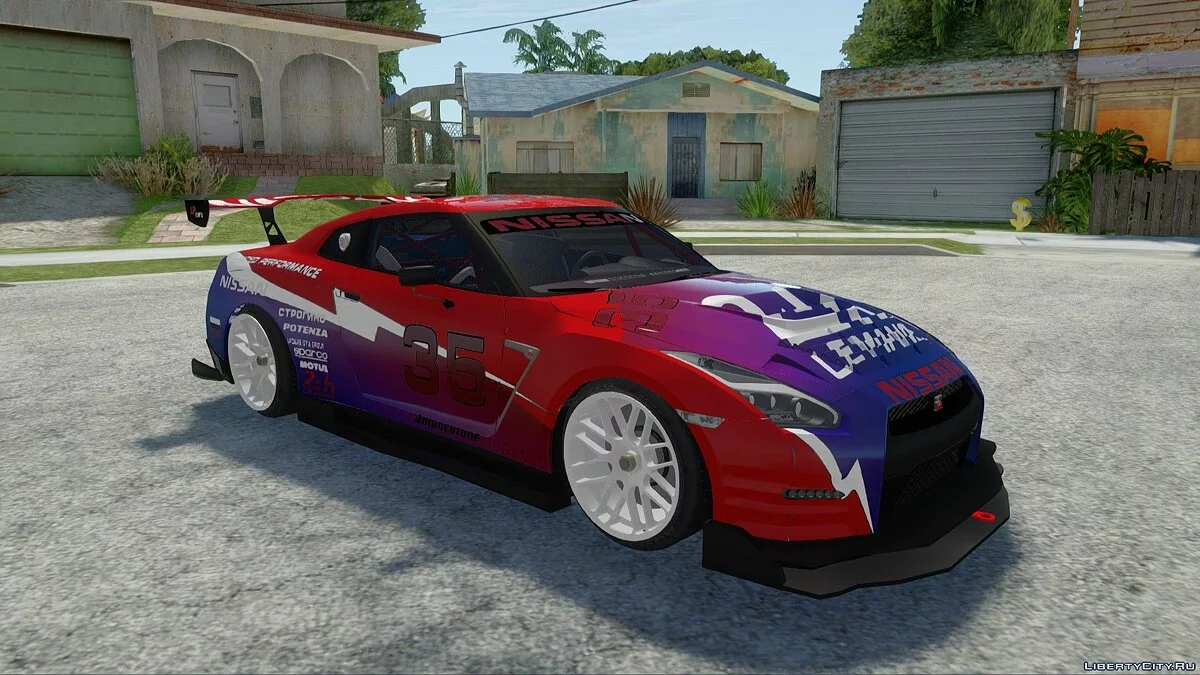 Nissan GT-R (R35) / GTA San Andreas