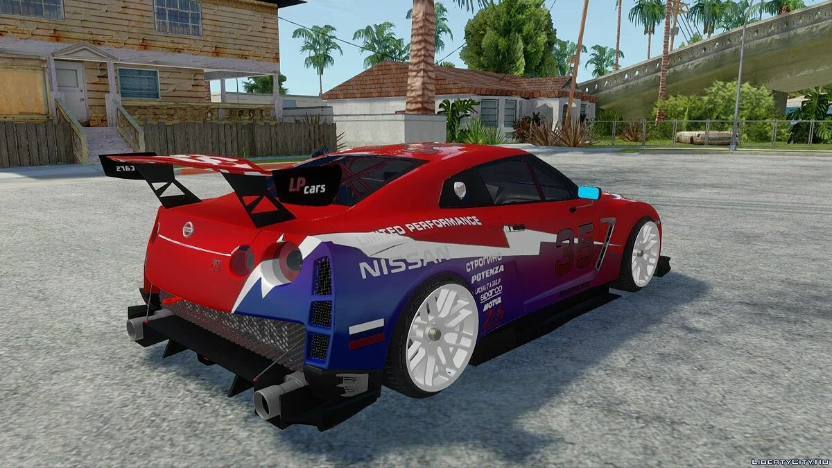 Nissan GT-R (R35) / GTA San Andreas