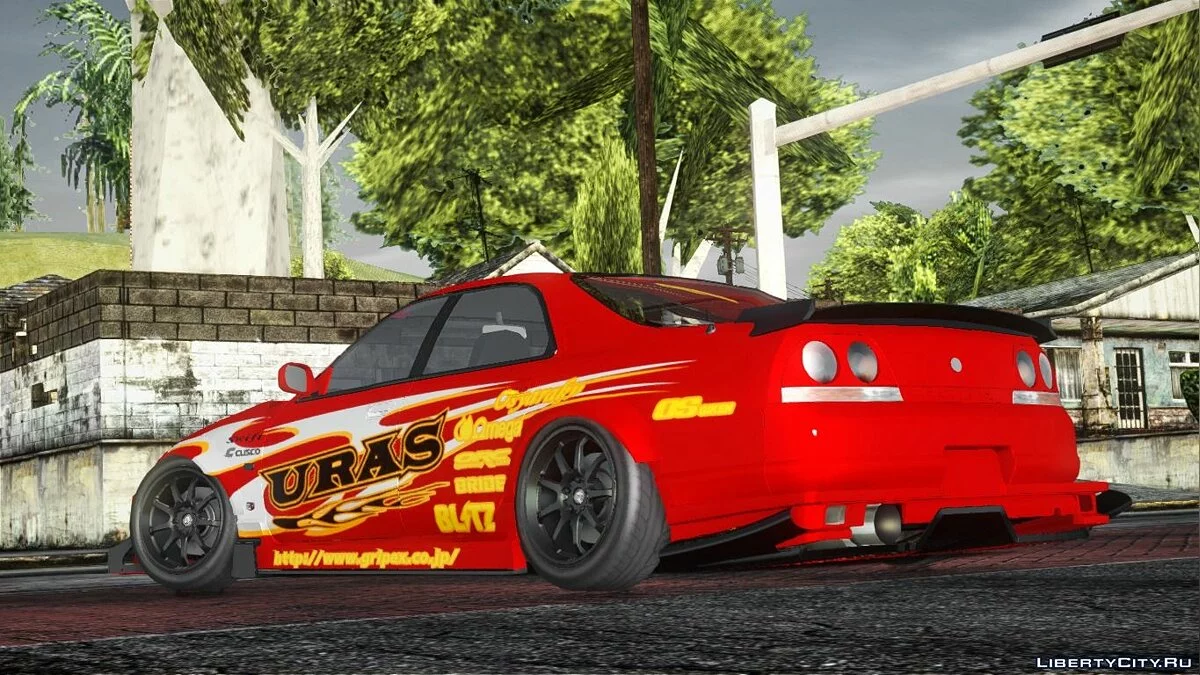 Nissan Skyline R33 Uras GT / GTA San Andreas