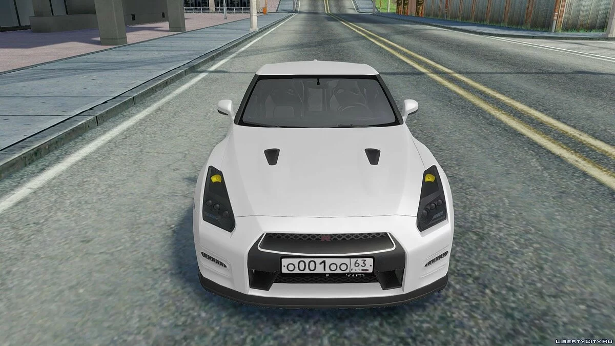 Nissan GT-R R35 2015 / GTA San Andreas