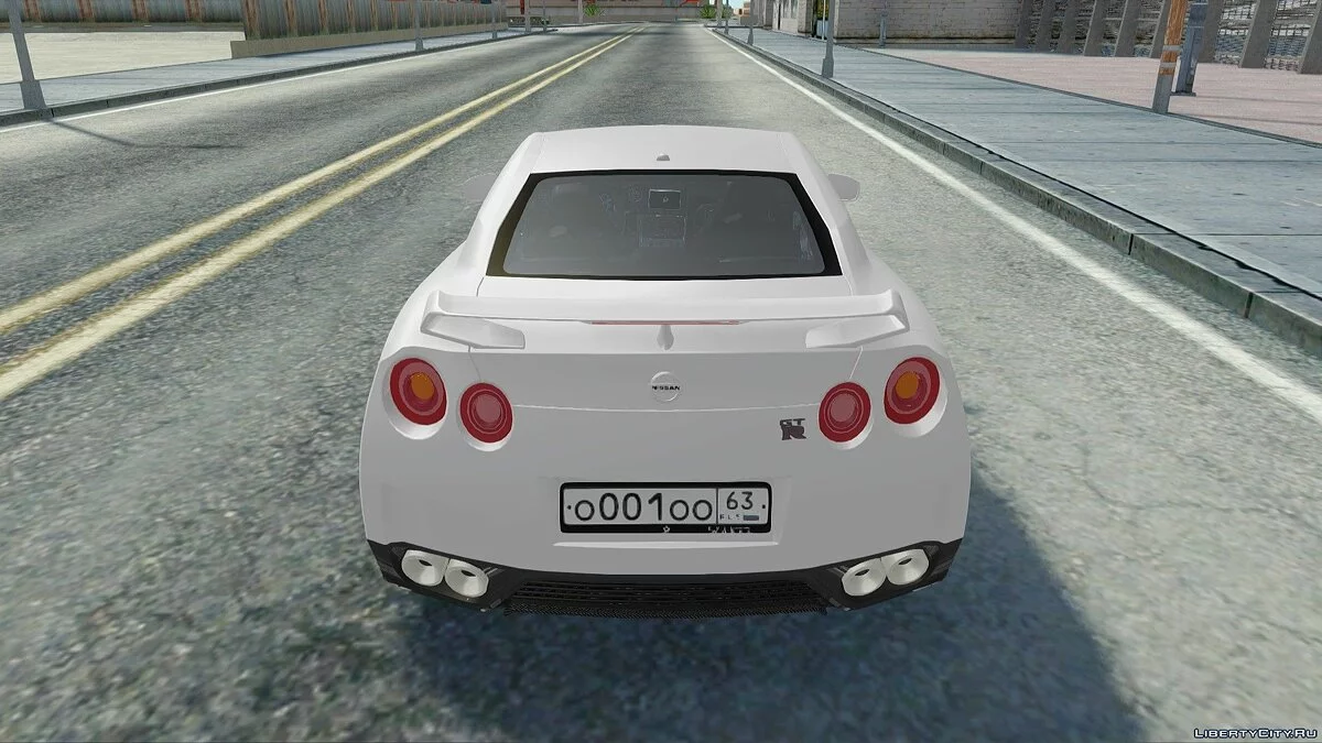 Nissan GT-R R35 2015 / GTA San Andreas