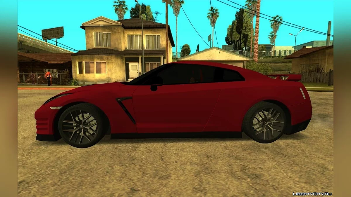 Ніссан GTR R35 2016 / GTA San Andreas
