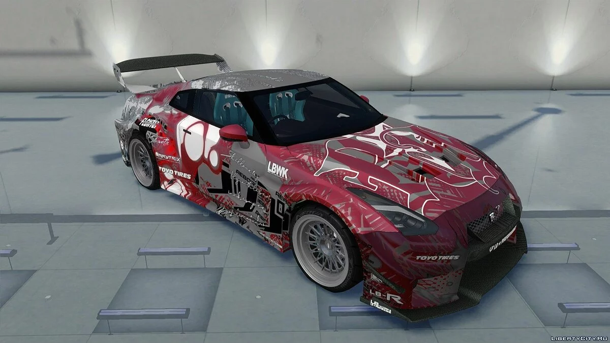 日产GT-R (R35) / GTA San Andreas