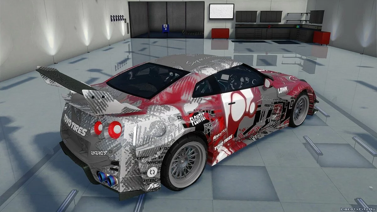 日产GT-R (R35) / GTA San Andreas