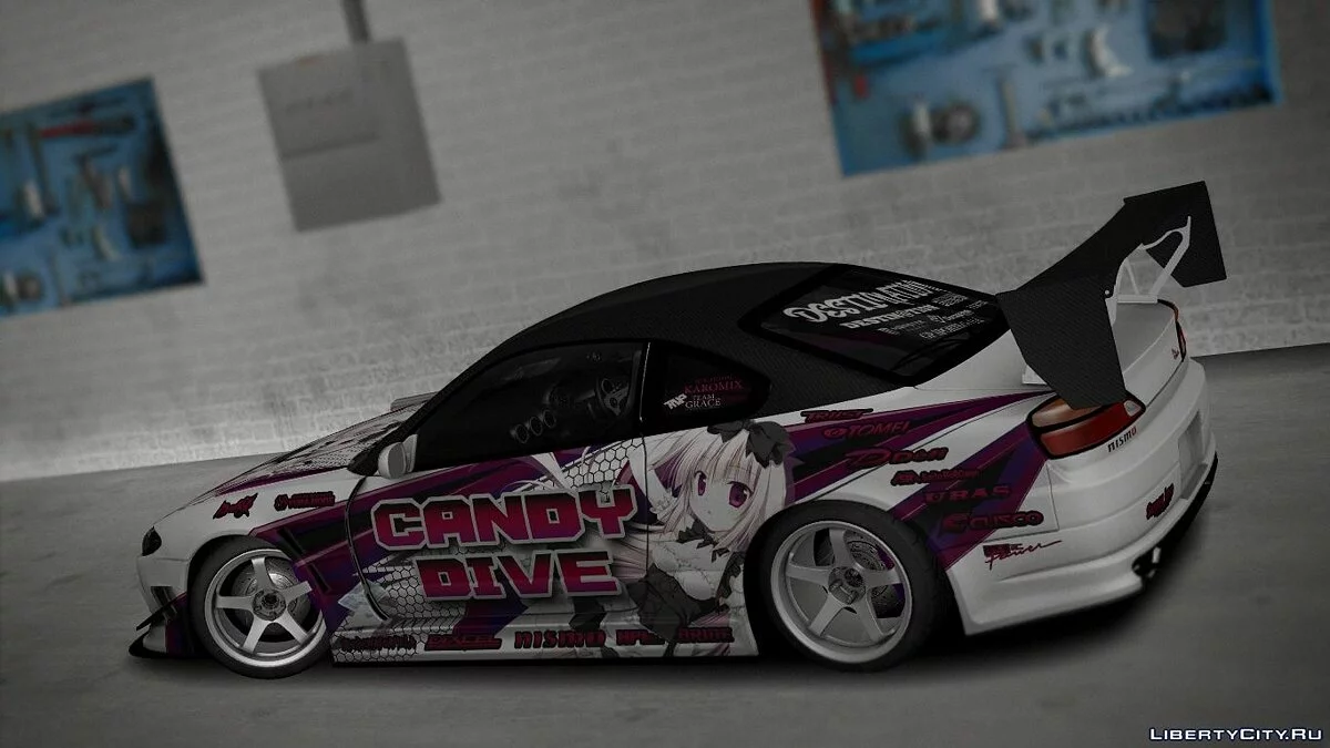 Nissan Silvia S15 Еліс Грейс Магія / GTA San Andreas