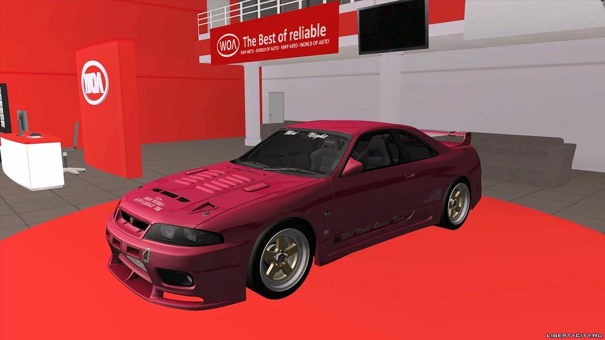 Nissan Skyline GT-R BCNR33 TBK / GTA San Andreas