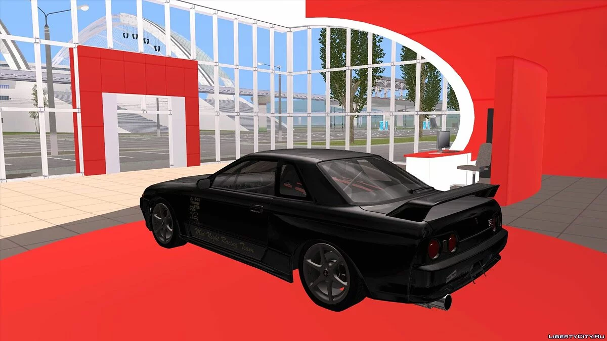 Nissan Skyline GT-R BNR32 TBK Hitam / GTA San Andreas