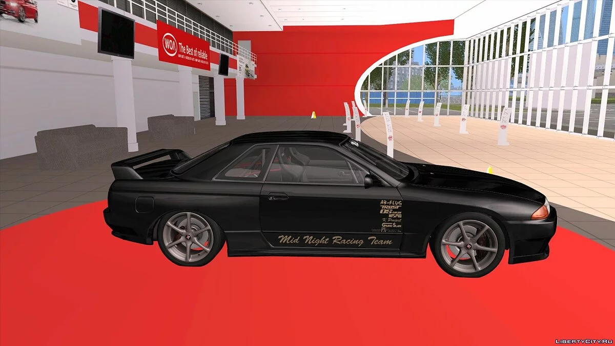 Nissan Skyline GT-R BNR32 TBK Hitam / GTA San Andreas