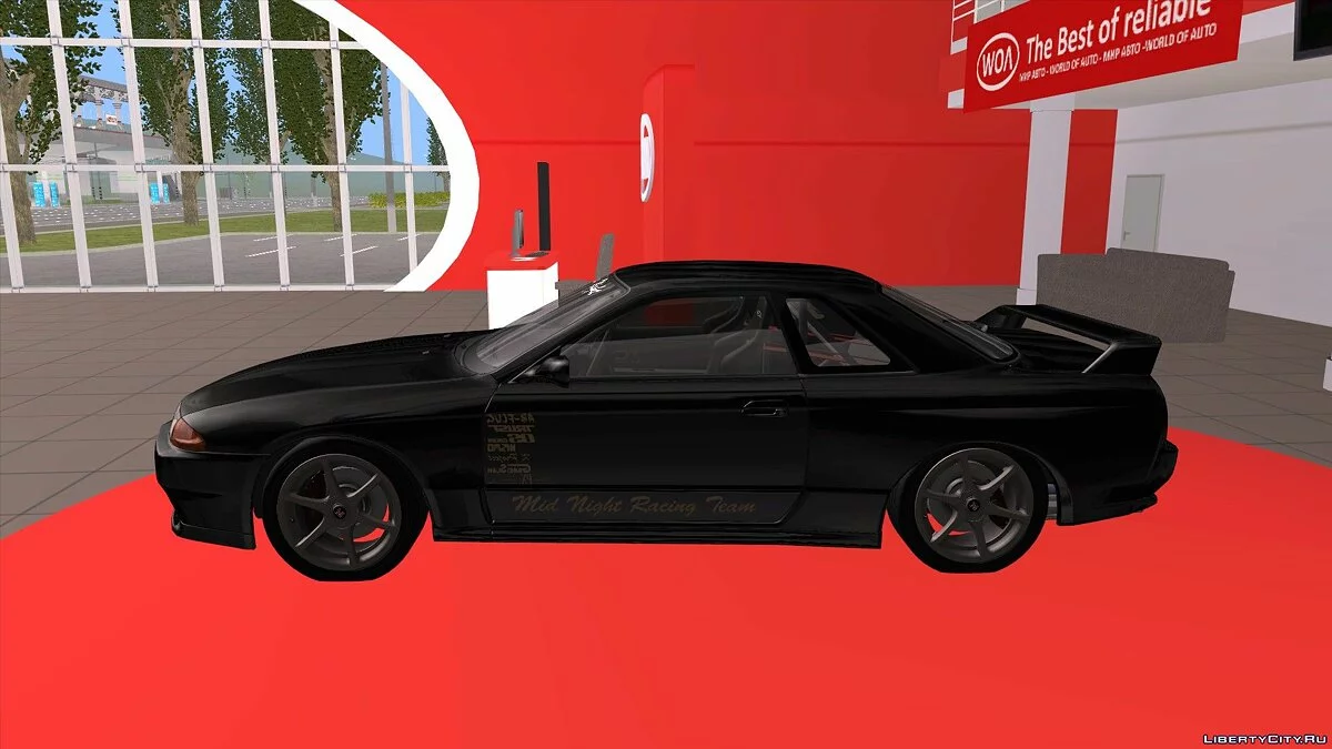 Nissan Skyline GT-R BNR32 TBK Hitam / GTA San Andreas