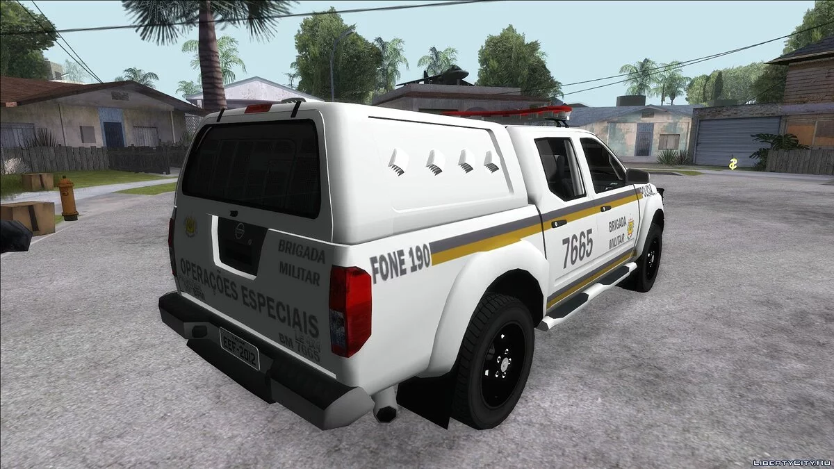 Nissan Frontier Police Brésilienne / GTA San Andreas