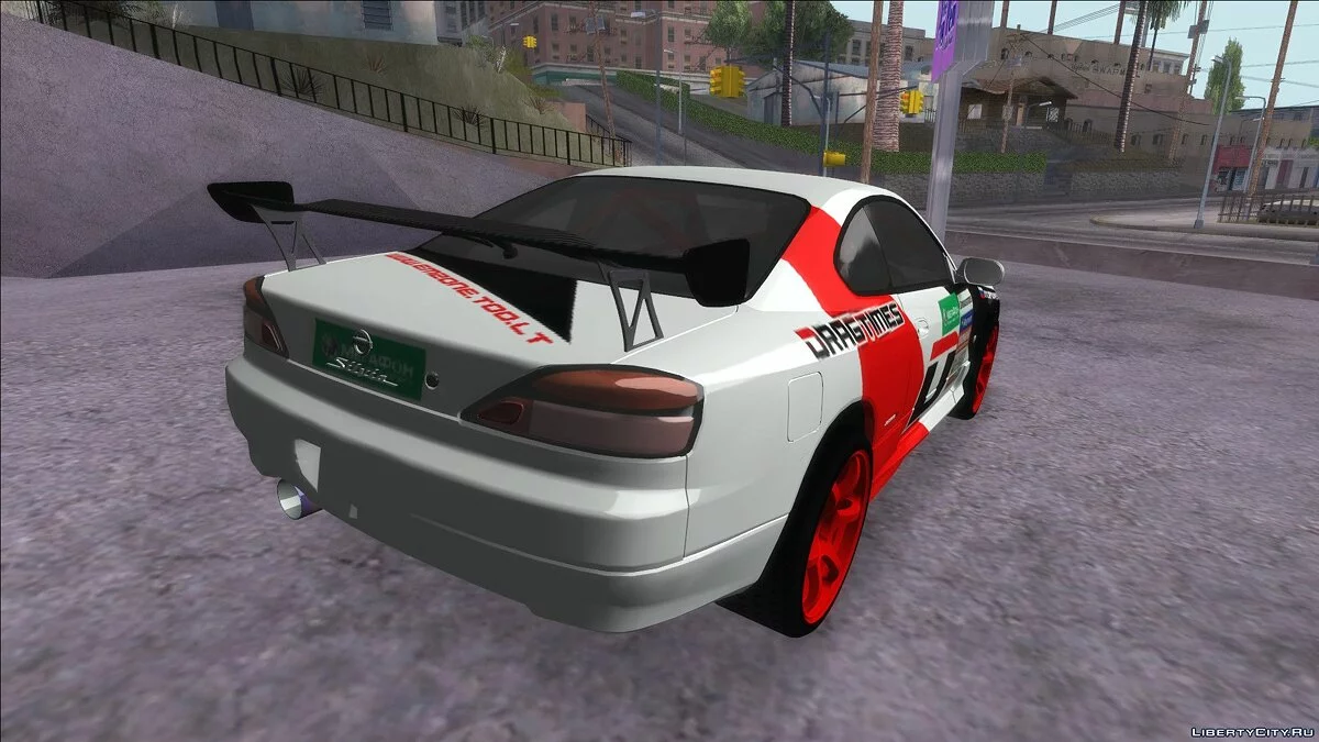Nissan Silvia S15 Team Dragtimes / GTA San Andreas