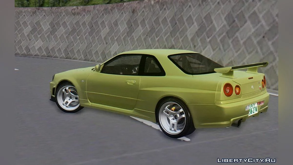 Initial D 4th Stage Hoshino Kozo Nissan Skyline BNR34 / GTA San Andreas